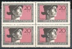 BULGARIA / BULGARIE - 1966 - VI Con. De L´Union Des Syndicates A Sofia - Bl De 4** - Unused Stamps