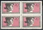 BULGARIA / BULGARIE - 1966 - VI Con. De L´Union Des Syndicates A Sofia - Bl De 4** - Nuevos