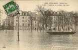 75  PARIS  ESPLANADE DES INVALIDES  RUE FABERT  CRUE DE LA SEINE  JANVIER 1910    C 1899 - Inondations De 1910