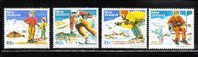 New Zealand 1984 Skiing Sports Mount Hutt Winter Snow MNH - Unused Stamps