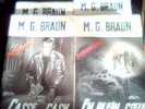 Lot De  4 Livres De MG BRAUN - Wholesale, Bulk Lots