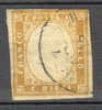 Italy Former States Sardinia 1862 Mi. 11a King Viktor Emanuel II €12,- - Sardaigne