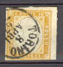 Italy Former States Sardinia 1862 Mi. 11a King Viktor Emanuel II Deluxe Inverted TORINO 1867 Cancel !! - Sardegna