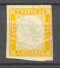 Italy Former States Sardinia 1862 Mi. 14a King Viktor Emanuel II MH €30,- - Sardinien
