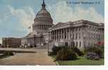 ETATS UNIS U.S. Capitol Washington D.C. Cpa Couleur - Washington DC