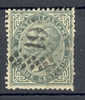 Italy Kingdom 1863 Mi. 16 King Viktor Emanuel II Deluxe Number Cancel 19 !! - Usados