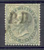 Italy Kingdom 1863 Mi. 16 King Viktor Emanuel II Deluxe P.D. Cancel !! - Afgestempeld