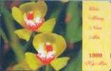 # VIETNAM 18 Ky Mao 1999 Yellow Flower 5MVSB 60 Gpt  -fleurs,flowers,orchidee-  Bon Etat - Vietnam