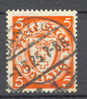 Germany Abroad Danzig Mi. 193 Staatswapen Im Kreis Deluxe Cancel DANZIG 1, 1925 !! - Usati