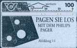 # AUSTRIA 61 Philips Pager 100 Landis&gyr 08.93 Tres Bon Etat - Austria