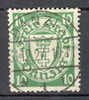 Germany Abroad Danzig Mi. 194 Staatswapen Im Kreis Deluxe Cancel DANZIG 1, 1927 !! - Gebraucht