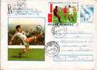 Footbal Mexico 1986 Registred Entier Postaux Stamp On Cover!. - 1986 – Mexiko