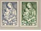 Irl Mi.Nr.120-21/ IRLAND -  Marianisches Jahr 1954 (Reliéf) Madonna Mit Kind ** MNH - Unused Stamps