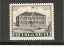 Isl Mi.Nr.277/  ISLAND - Parlamentsgebäude 1952 ** - Nuevos