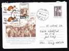 Nice Franking 3 Stamp Animal Pair  2003 On  Cover. - Briefe U. Dokumente