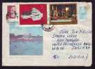 Registred Cover Stationery Nice Franking 3 Stamp1982. - Briefe U. Dokumente