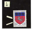 TIMBRE FRANCE NEUF N°1510c VARIETE FLEURS DE LYS NOIRES+ESSUYAGE NOIR SUR GRIS ET ROUGE - Unused Stamps