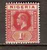 Nigeria 1921  1d (*) - Nigeria (...-1960)