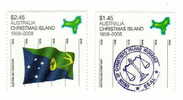 Christmas Islands / Flags And Seal - Christmas Island