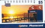 # AUSTRALIA 158 Telstra Payphones - Your Phone Anywhere - Sea Coast 5 Anritsu   Tres Bon Etat - Australien