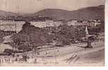 CPA.   NICE.       Le Jardin Public, Vue Prise De La Jetée.     1905.   (animée) - Cafés, Hoteles, Restaurantes