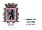 Carte Postale 59.  Orchies Grand Prix  Cycliste  Trés Beau Plan - Orchies