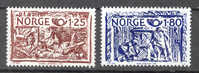 Norway 1980 Mi. 821-22 NORDEN Issue Hand Work Art Handwerkskunst MNH - Unused Stamps