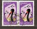 Nigeria 1965  6d  (o) Saddle-bill Stork - Nigeria (1961-...)