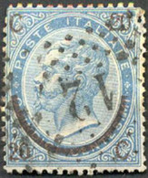 Pays : 247 (Italie : Victor-Emmanuel II)  Yvert Et Tellier N°:    22 (o) (type III) - Afgestempeld