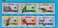 BIRDS Oiseaux Faune Animals  "AUSIPEX" Divers Oiseaux Set Macau MACA0 1984 Portugal Gc285 - Ungebraucht