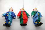 3 Clowns En Porcelaine - Other & Unclassified