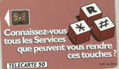 # France 134 F159A TRANSFERT D'APPEL 91 50u Sc5 06.91 Tres Bon Etat - 1991