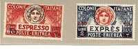 Ita Mi.Nr.118-19/   ITALIEN - (Sass.4-5) 1926 ** MNH - Exprespost