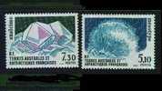 1989-Taaf-Minerali-Yvert 144/45- Nuovo Senza Linguella - Unused Stamps