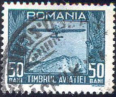 Pays : 409,23 (Roumanie : Royaume (Charles II))  Yvert Et Tellier N° : Aé    11 (o) - Used Stamps