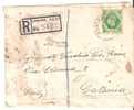 29759)lettera Con 7 Pence - Revenue Da London A Catania Il 10-3-1950 - Brieven En Documenten