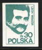 POLAND SOLIDARNOSC SOLIDARITY (GDANSK) 1983 LECH WALESA DARK GREEN CHALKY PAPER NOBEL PRIZE WINNER POLOGNE POLEN - Solidarnosc Vignetten