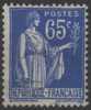 FRANCE 365 (o) Type Paix (1) - 1932-39 Paz