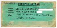 10.06.1944  CAMP. FORT. MEADE.  NEW YORK   -  PRISONERS OF WAR - Franchigia