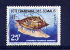 COTE DES SOMALIS  N° 313 Oblitéré - Coquillage - Oblitération Ronde De 1963 - Andere & Zonder Classificatie