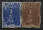 POLAND SOLIDARNOSC (POCZTA NIEZALEZNA) 1985 NOVEMBER 1830 SET OF 2 (SOLID0398/0557A) - Solidarnosc-Vignetten