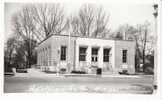 Paw Paw Michigan Post Office Building Mail Box On C1930s/40 Vintage Real Photo Postcard - Altri & Non Classificati