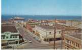 Port Angeles Washington, Ellis 1950s Vintage Postcard, Autos, Canada Ferry, Bank - Andere & Zonder Classificatie