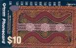 # AUSTRALIA 55 Indigenous People - Creation On Earth 10 Anritsu   Tres Bon Etat - Australia