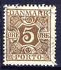 ##Denmark Postal Due 1922. Michel 11. Cancelled (o) - Portomarken