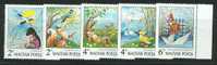 HUNGARY 1987 MICHEL NO  3937-3941  MNH - Fairy Tales, Popular Stories & Legends