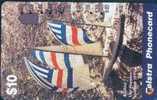 # AUSTRALIA 173 Kialoa - Line Honours Syd/Hob 1975 10 Anritsu -voile,sport,sail-   Tres Bon Etat - Australia