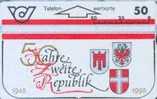 # AUSTRIA 122 Zweite Republik No3 50 Landis&gyr 05.95 Tres Bon Etat - Oesterreich