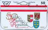 # AUSTRIA 120 Zweite Republik No1 50 Landis&gyr 05.95 Tres Bon Etat - Oostenrijk