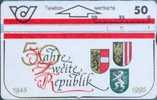 # AUSTRIA 121 Zweite Republik No2 50 Landis&gyr 05.95 Tres Bon Etat - Oesterreich